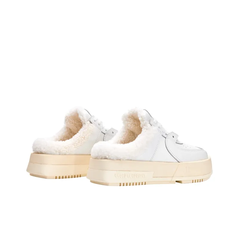 CHOCO CONCERT Coverage Wear Resistance Balance Low Top Stylish Skateboarding Shoes Unisex White-2