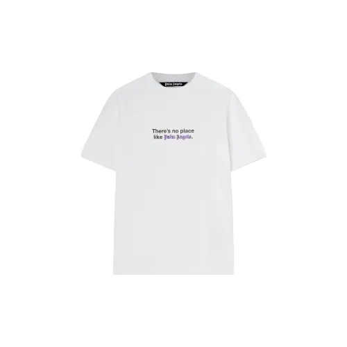 PALM ANGELS No Place Slogan-print Cotton T-shirt