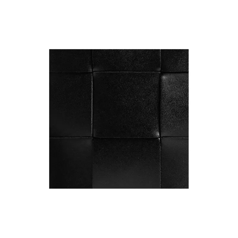 Bottega Veneta CASSETTE Cow Leather Cell Phone Pouch, Shoulder Bag, Crossbody Bag Regular Men's Black-3
