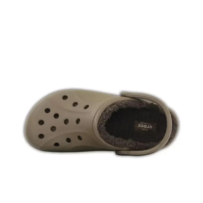 Crocs Winter Lined Clogs 'Walnut Espresso'-3