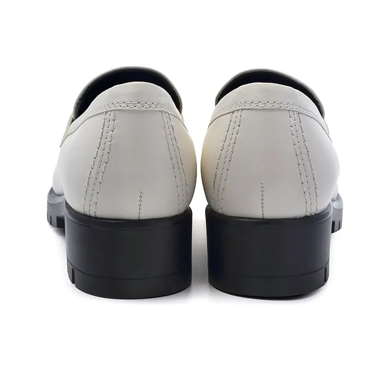 Satchi Loafers Women's Milk White-4