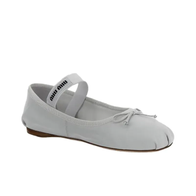 MIU MIU Casual Single Shoes Women's White-3