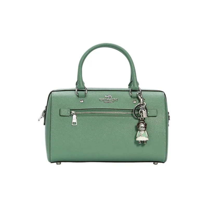COACH Disney, Collaboration Metal Enamel Keychain Bag Accessory Women's Silver-1