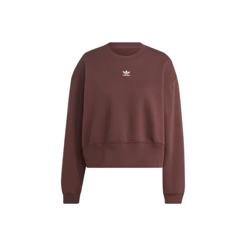 Adidas Originals ESSENTIALS Sweatshirts Women's Contour Brown