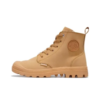 Palladium Crew Martin Boot High Top Women's Wheat Yellow
