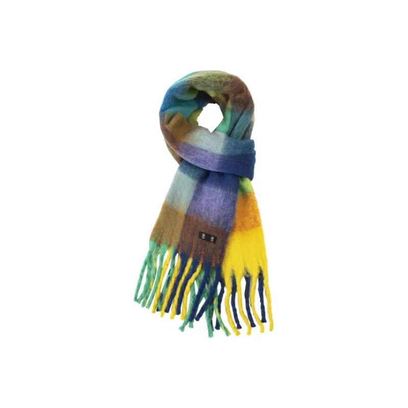 BAIJUAN Knit Scarves Unisex-2