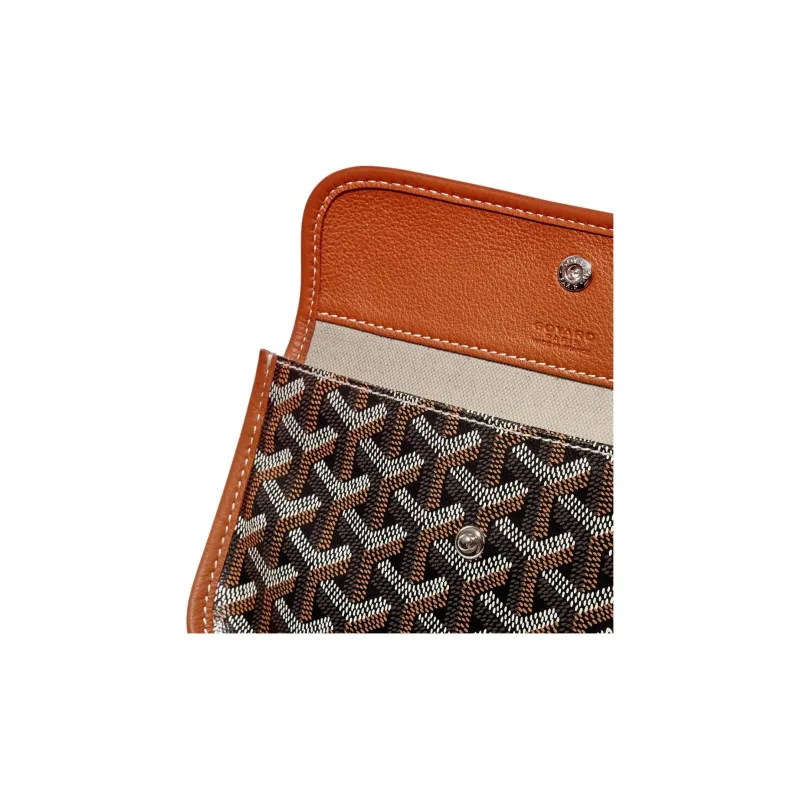 GOYARD Bohème Hobo Canvas With Leather Shoulder Bag Combo Bag Shoulder Bag Women's Brown-5