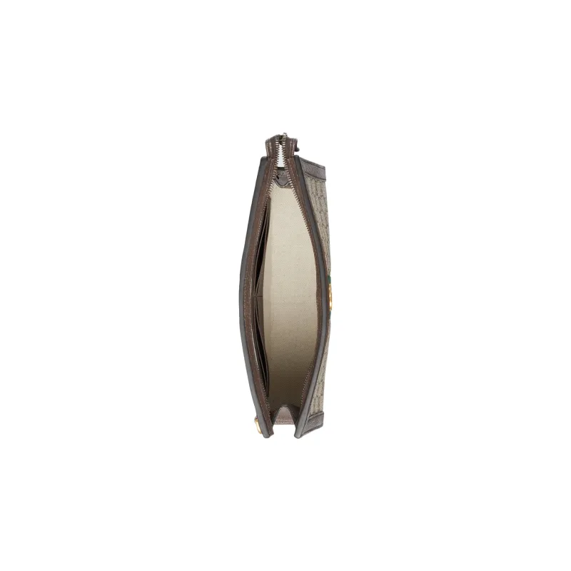 GUCCI Ophidia Canvas Canvas Bag Clutches Regular Men's Ebony/Brown-6