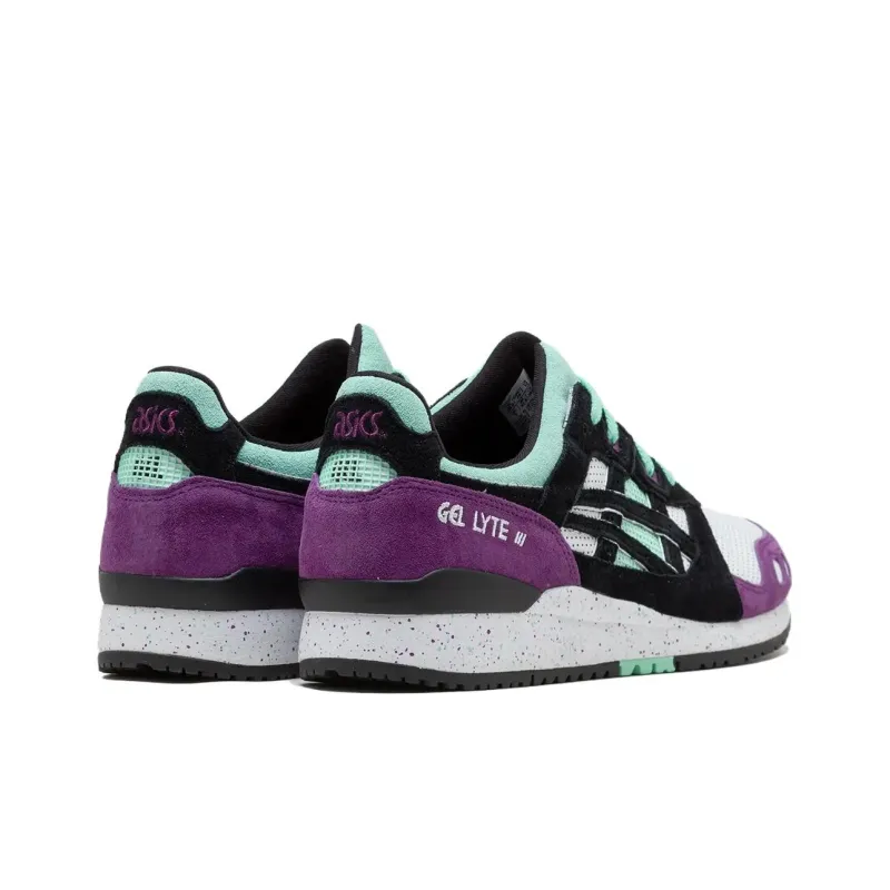 Asics Gel Lyte Iii Og White Black Mint Purple-3