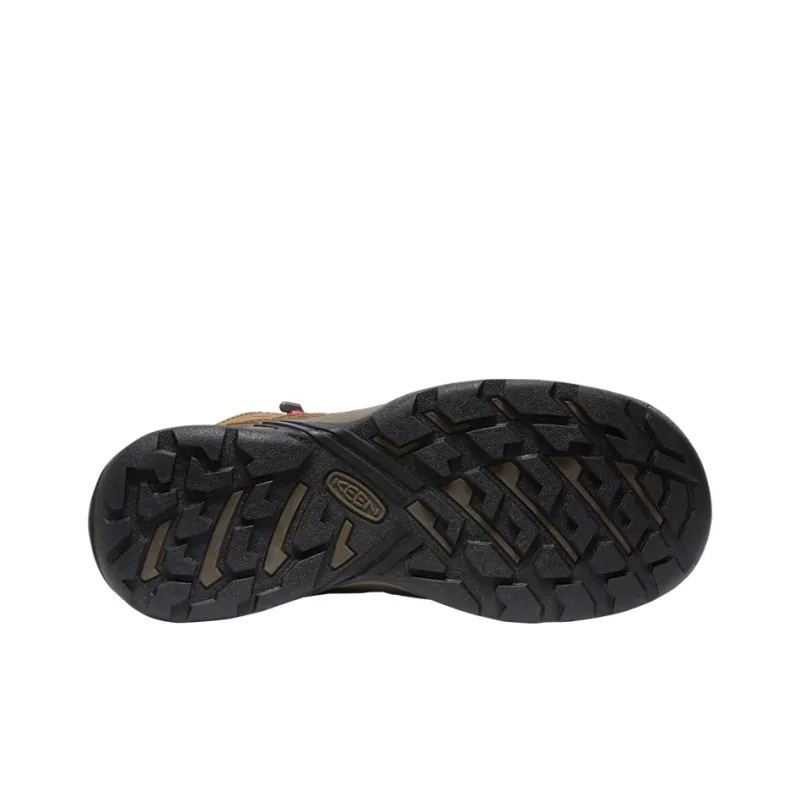 KEEN CIRACADIA MID WP Slip Resistant High Top Outdoor Shoes Women's Khaki-5