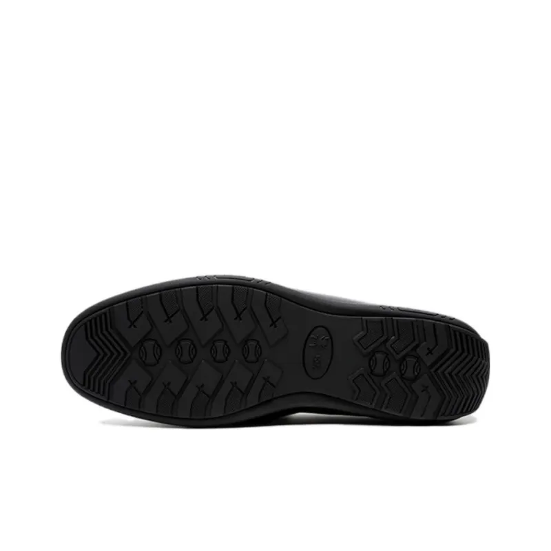 Spider King Gommino Loafers Men's Black-4