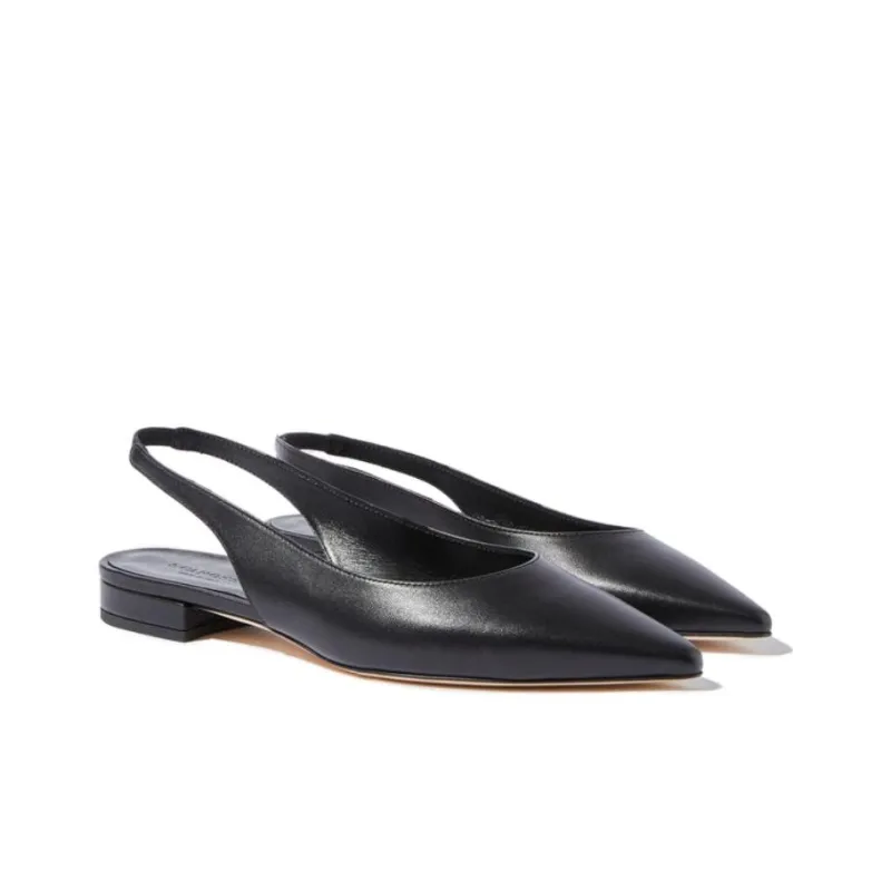 SCAROSSO Viviana Slingback Ballerina Shoes Women's-3
