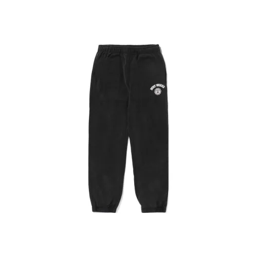 BAPE BLACK Knitted Sweatpants Men