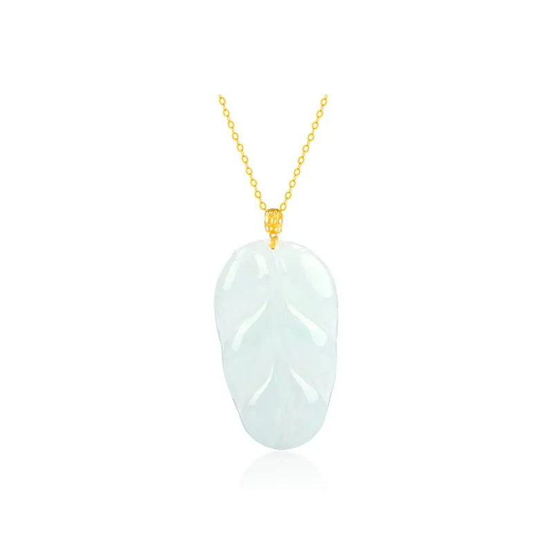 Yi Zhen Ge Glutinous Jade Jadeite Pendants Unisex-0