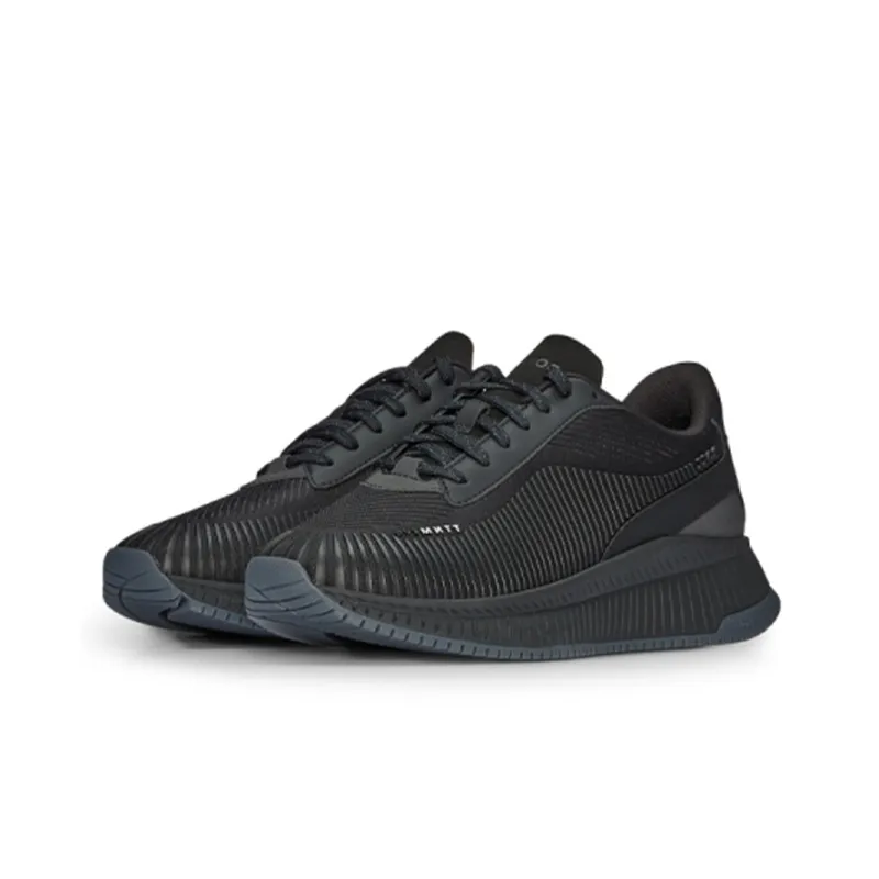 BOSS Logo-plaque Panelled Sneakers-2