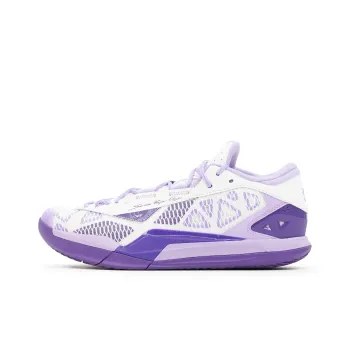 Serious Player Only Basketball Shoes Unisex Low Top White/Purple