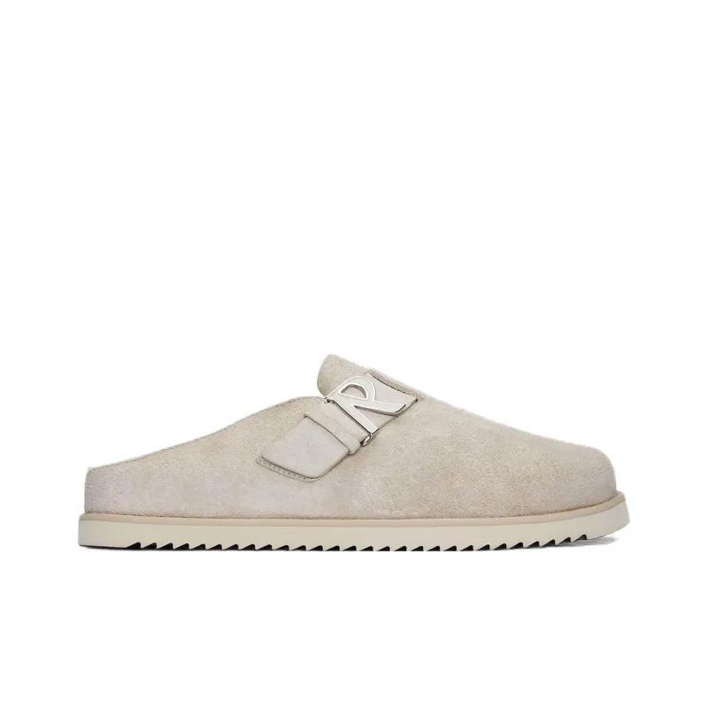 REPRESENT Initial Suede Mules-1