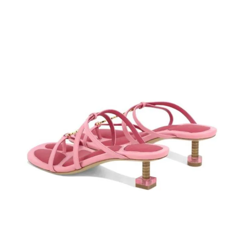 Jacquemus Les Sandales Basses Pralu 45mm Mules-4