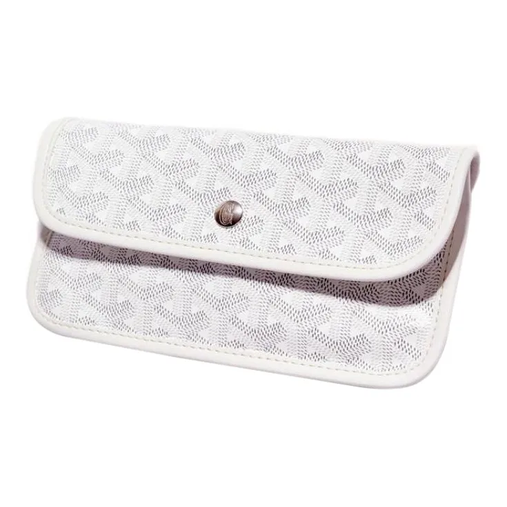 GOYARD Bohème Hobo Canvas With Leather Shoulder Bag Combo Bag Shoulder Bag Women's White-4