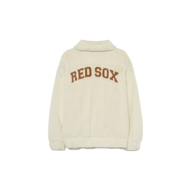 MLB Jackets Unisex Beige Yellow-1