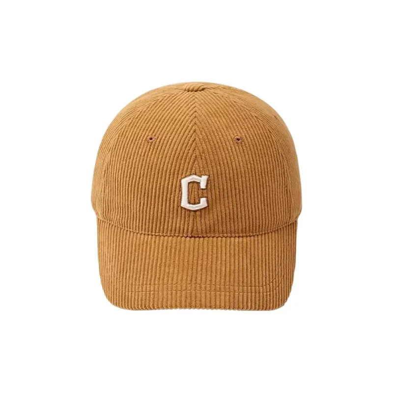 MLB Corduroy Baseball Caps Unisex Black/Red/Camel/Blue/White-5