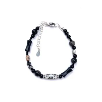 MISS TOOYA Obsidian Bracelets Unisex