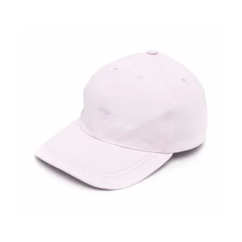 PALM ANGELS Logo Embroidered Baseball Cap