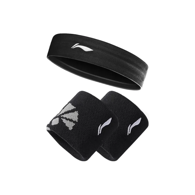 LiNing Mountaineering Hiking Cycling Volleyball Wristbands Protective Cotton Polyester-3