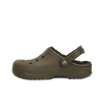 Crocs Winter Lined Clogs 'Walnut Espresso'