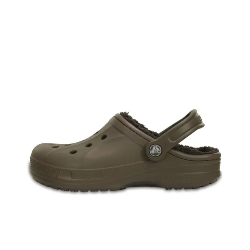 Crocs Winter Lined Clogs 'Walnut Espresso'-0