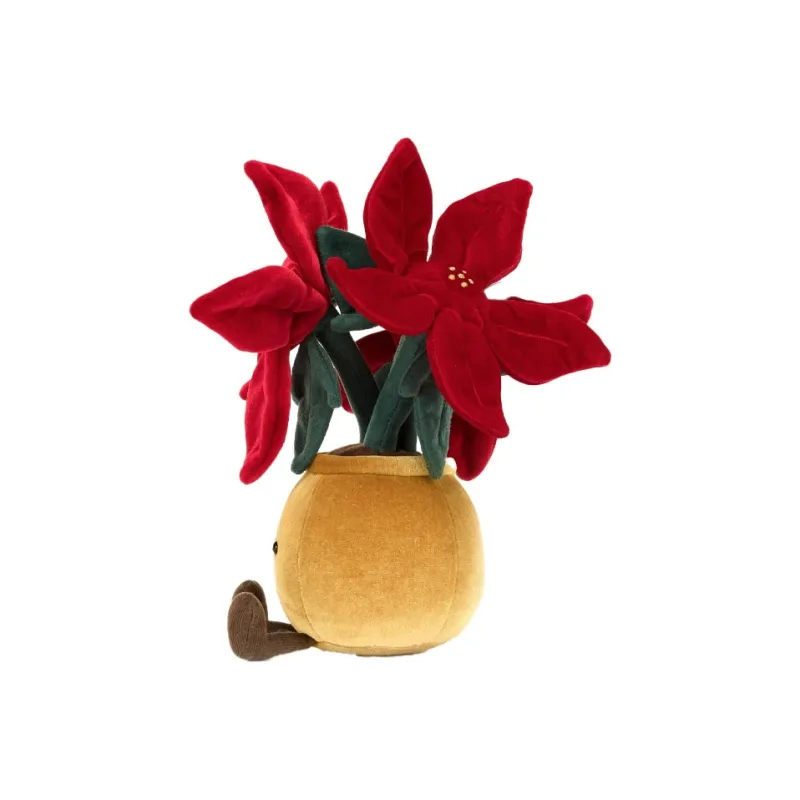 JELLYCAT Amuseables Poinsettia Plush Toy-1
