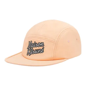 Maison Kitsune Baseball Caps Unisex Light Orange