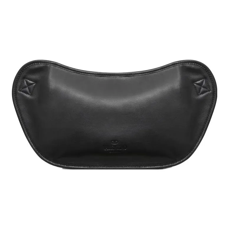 Valentino Calfskin Sling Bag Fanny Pack Regular Men's Black/White-2