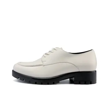 Satchi Casual Single Shoes 4cm Women's Milk White