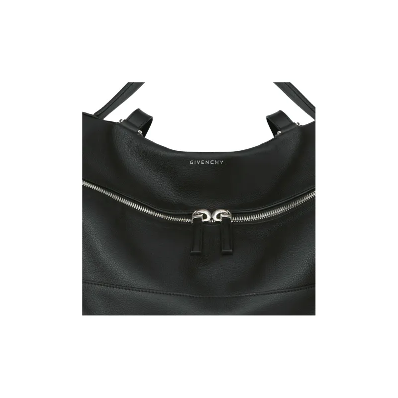 GIVENCHY Pandora Soft Grained Calfskin Handbag Shoulder Bag Crossbody Bag Medium Size Men's Black-3