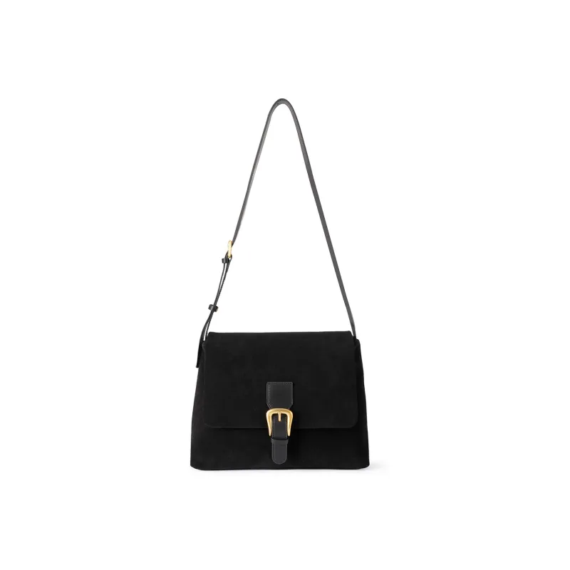 ST&SAT Genuine Leather Shoulder Bag Messenger Bag Tote Crossbody Bag Large Size Women's Multicolor-8