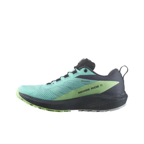 SALOMON Women's Sense Ride 5 GORE-TEX 'Blue Radiance India Ink'