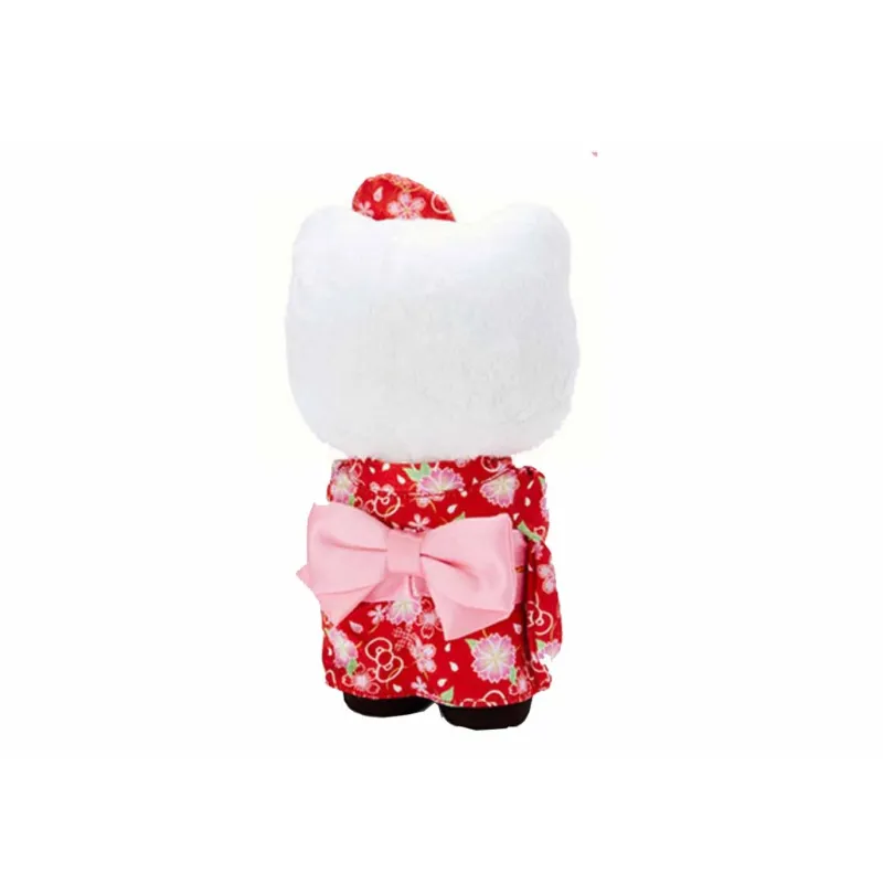 Sanrio Hello Kitty Sanrio, Japanese Style Collection, Hello Kitty Dolls Plush Doll 22cm Height-1