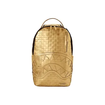 SPRAYGROUND PU Backpack Regular Men's Gold