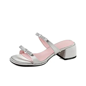 Wonderful Couple Slide Slippers 5cm Women's