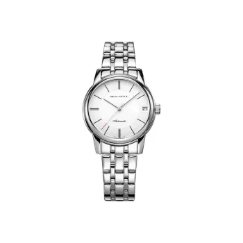 Sea Gull National Automatic Mechanical Movement Steel Strap Watch Women's Watch White Dial