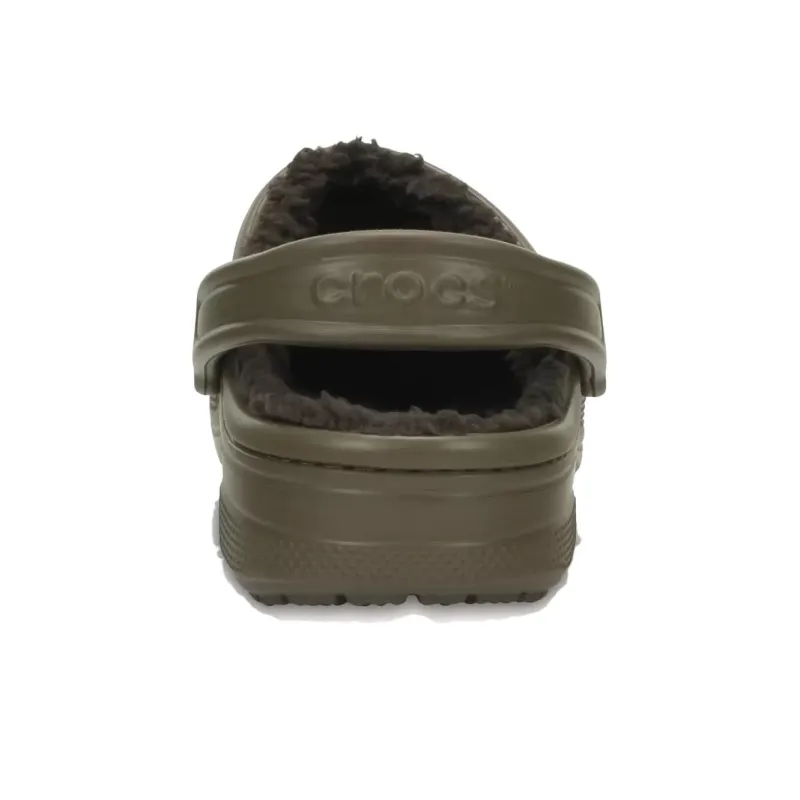 Crocs Winter Lined Clogs 'Walnut Espresso'-4