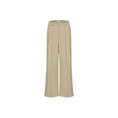 URBAN REVIVO Casual Pants Women's Khaki