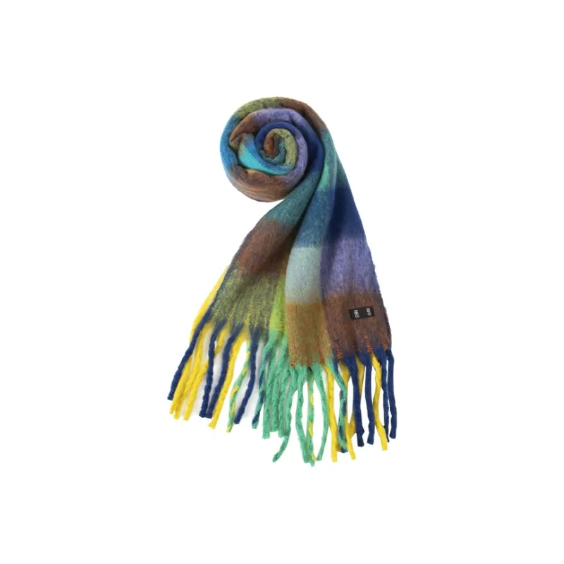 BAIJUAN Knit Scarves Unisex-3