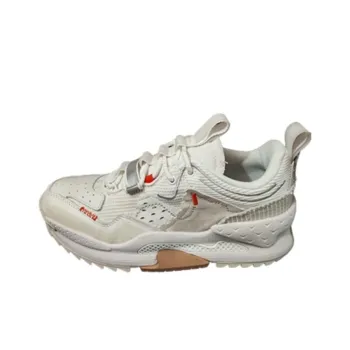 LiNing Mountain Half Mountain Half Anti Slip Wear Resistant Low Top Casual Shoes Men's White