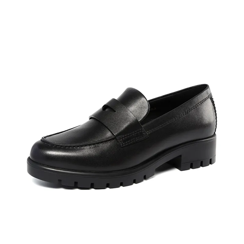 Satchi Loafers Women's Low Top Black-1