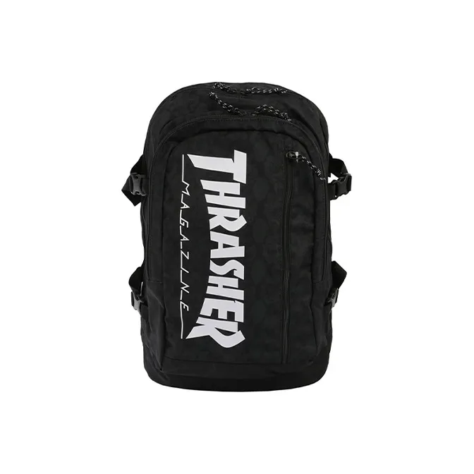 Thrasher Polyester Backpack Regular Unisex Black-0