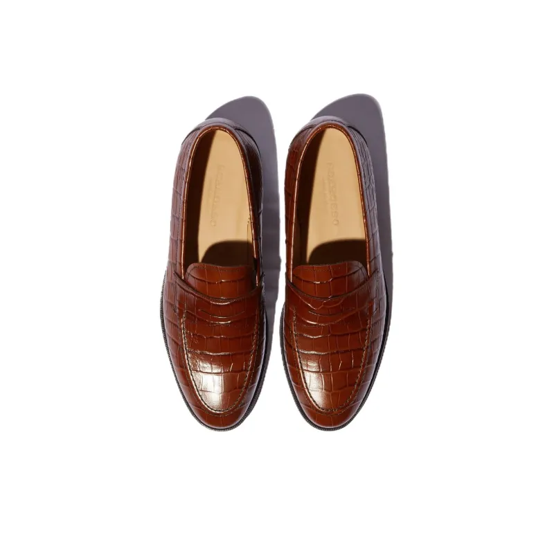 SCAROSSO Stefano Embossed Loafers-3