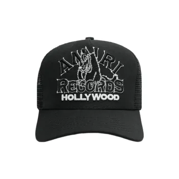 AMIRI Wolf Logo Trucker Hat