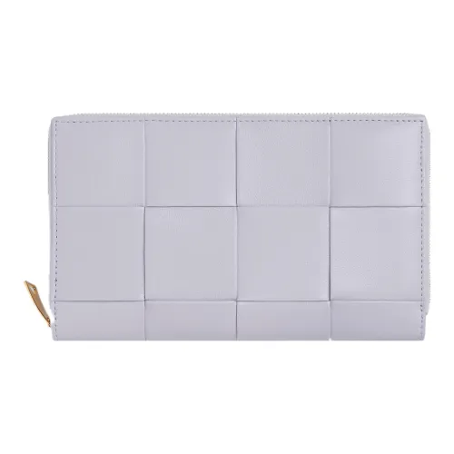 Bottega Veneta Intreccio Zip Around Wallet